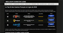 Desktop Screenshot of casinos-enligne.fr