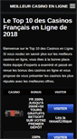 Mobile Screenshot of casinos-enligne.fr