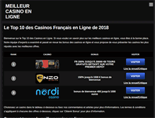 Tablet Screenshot of casinos-enligne.fr